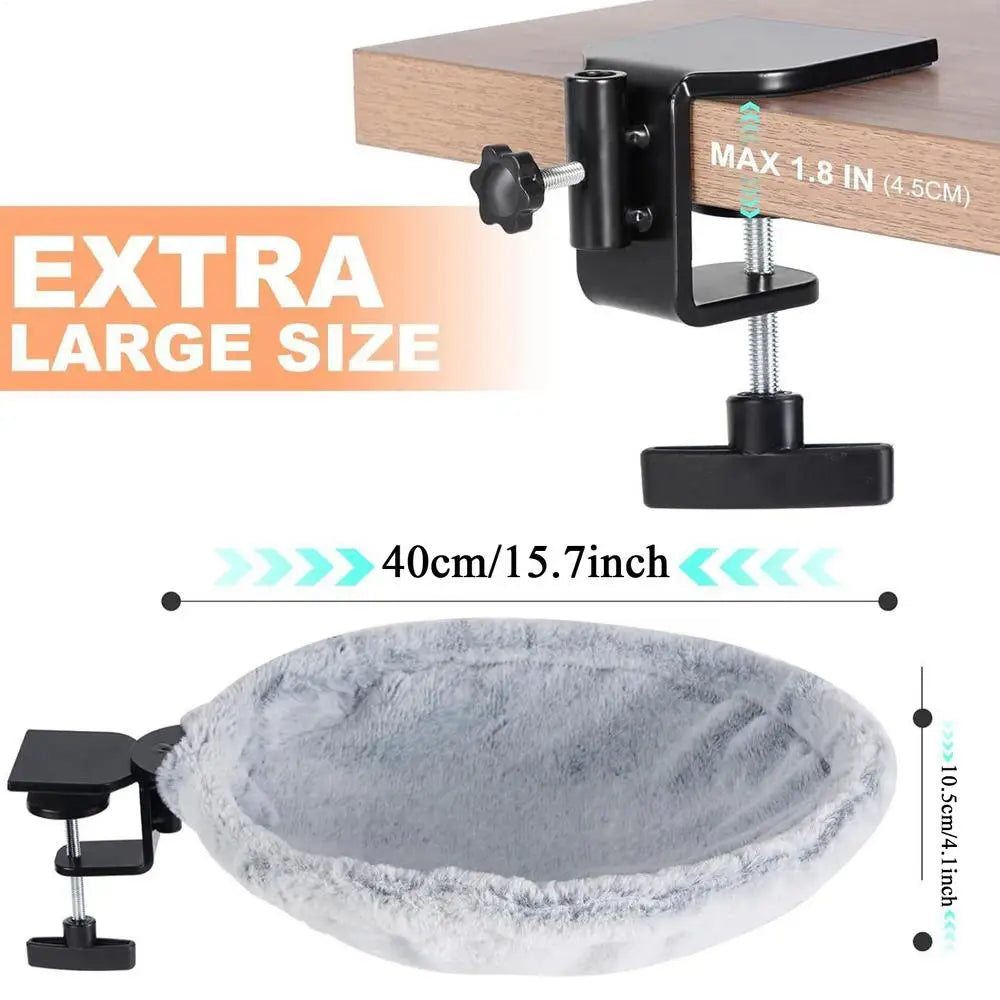 Cat Desk Bed 180 Rotating Kitten Hammock indoor cat bed furniture Ergonomic Cat Desk Bed For Sleeping Relaxation