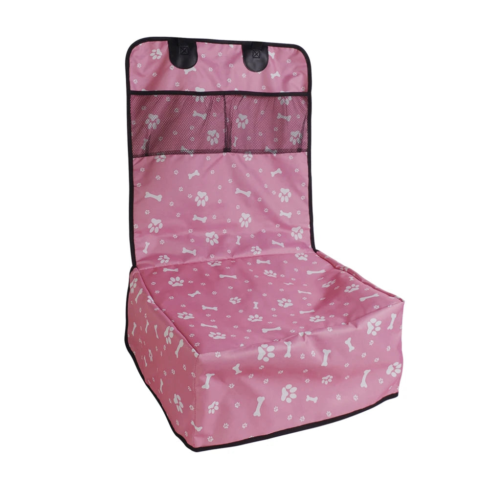 Dog Car Seat Cover for Front Seat,Durable Scratch Proof Dog Seat Covers with Mesh Pockets for Car,Truck and SUV
