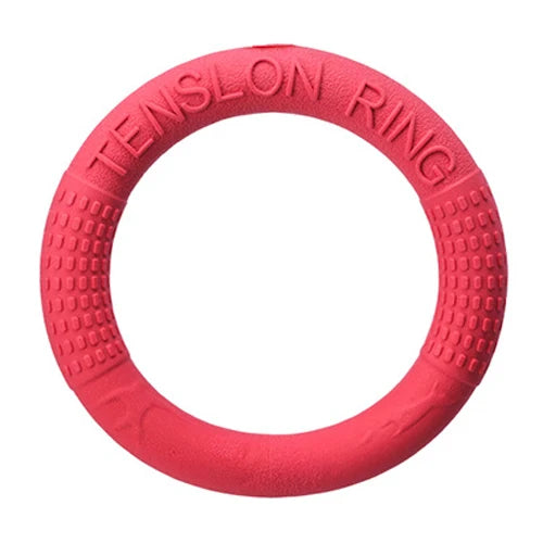 Dog Ring Toys Indestructible Chewing Flying Floating Training Tools Fetch for Small Medium Large Dogs Throwing Catching Flying