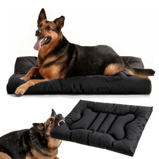 Anti-bite Dog Bed for Medium and Large Dogs Durable Dog Cage Pad Waterproof Washable Sturdy Kennel Pet Pad