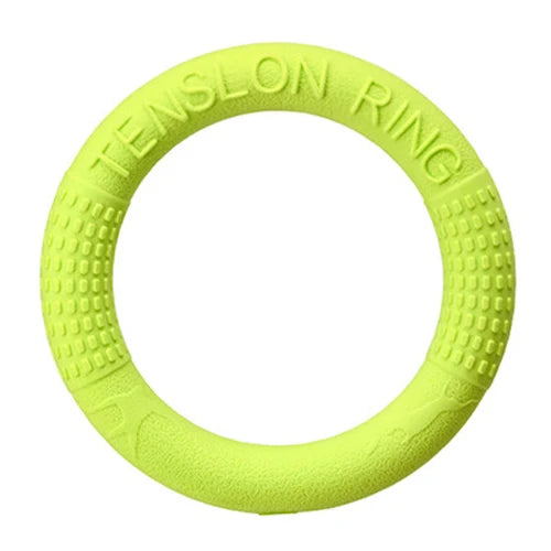Dog Ring Toys Indestructible Chewing Flying Floating Training Tools Fetch for Small Medium Large Dogs Throwing Catching Flying