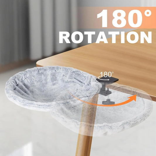 Cat Desk Bed 180 Rotating Kitten Hammock indoor cat bed furniture Ergonomic Cat Desk Bed For Sleeping Relaxation