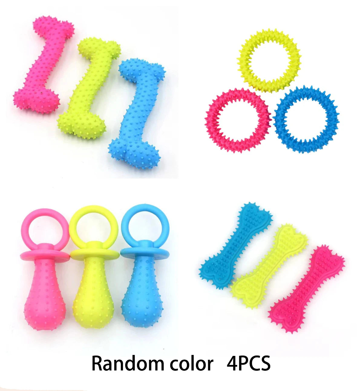 Dog Toys For Small Dogs Indestructible Dog Toy Teeth Cleaning Chew Training Toys Pet Supplies