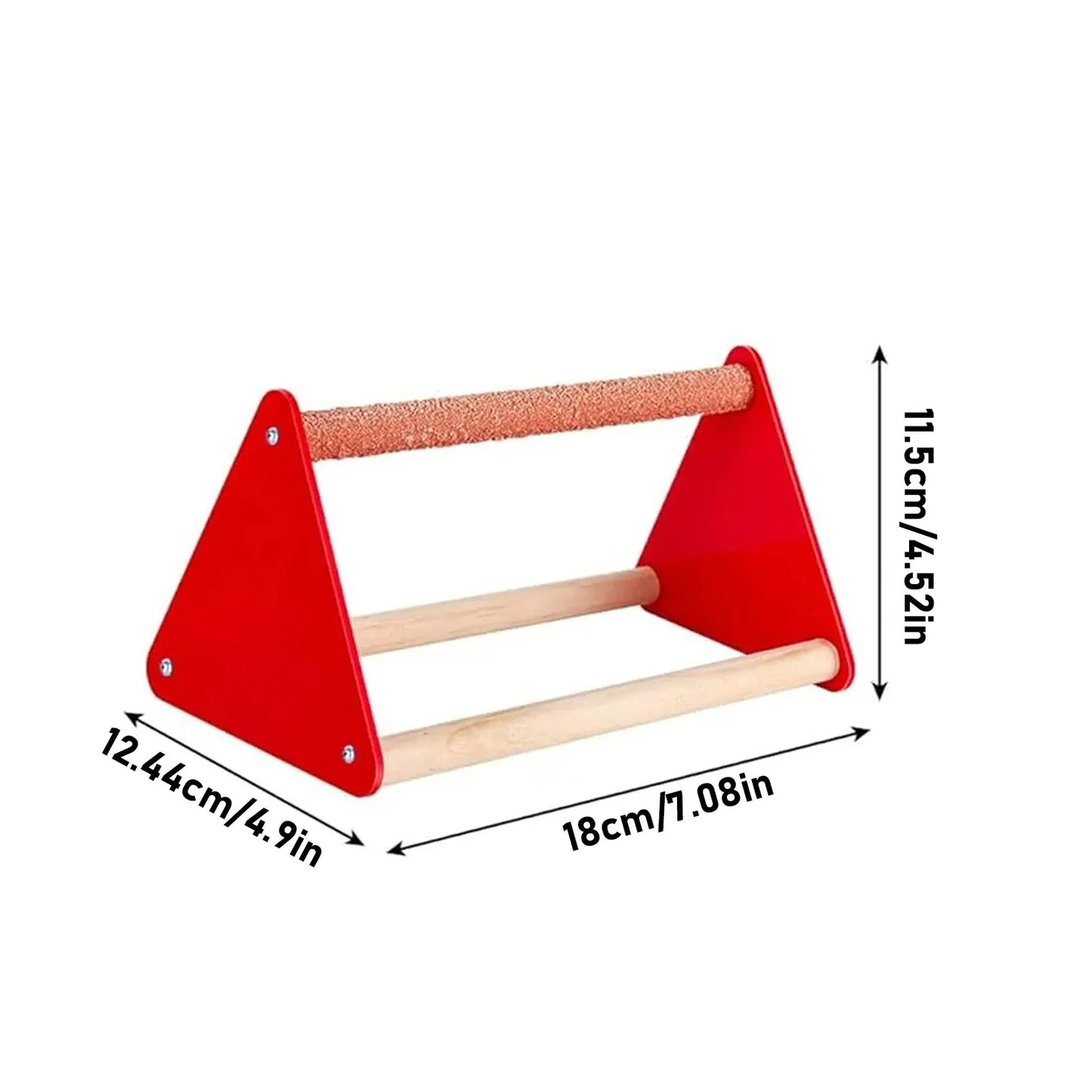 Chick Perch Chicken Perch Stand Resting Toy Frame Stand And Wooden Roosting Bar For Baby Chick Coop Hens Brooder