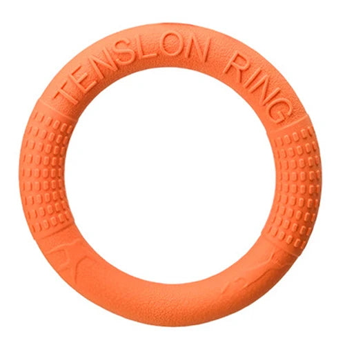Dog Ring Toys Indestructible Chewing Flying Floating Training Tools Fetch for Small Medium Large Dogs Throwing Catching Flying