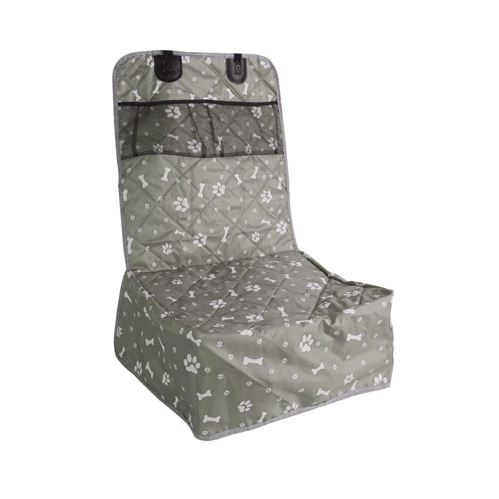 Dog Car Seat Cover for Front Seat,Durable Scratch Proof Dog Seat Covers with Mesh Pockets for Car,Truck and SUV