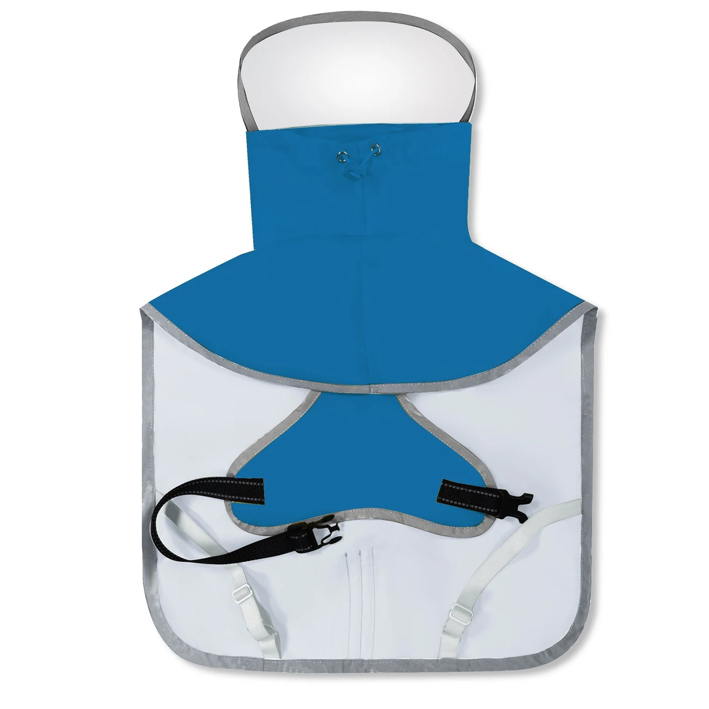Dog Raincoat, Hooded Windproof and Waterproof Reflective Pet Raincoat, Suitable for Medium to Large Dogs, Waterproof Dog Clothin