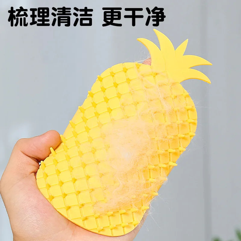 Self Cleaning Wall Corner Cat Scratcher Combs Pet Hair Removal Massage Kitty Grooming Rubbing Brushes Kitten Toys